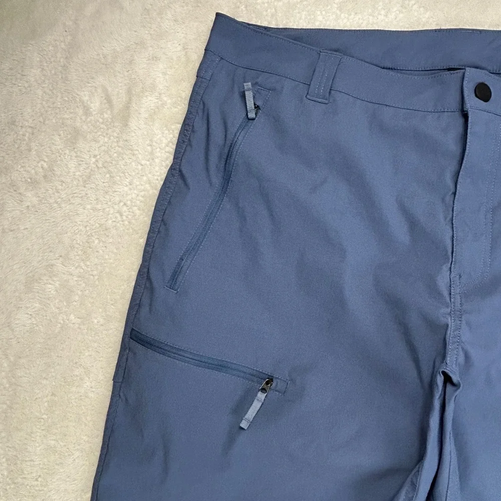 The North Face Retrc Tech III Hiking Pants Mens 40 Blue Flash Dry Outdoor Travel